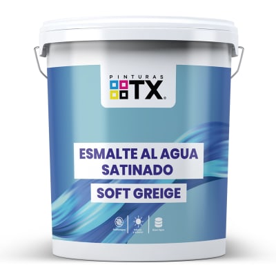 ESMALTE AL AGUA SATINADO TX BLANCO TINETA (4 GAL)