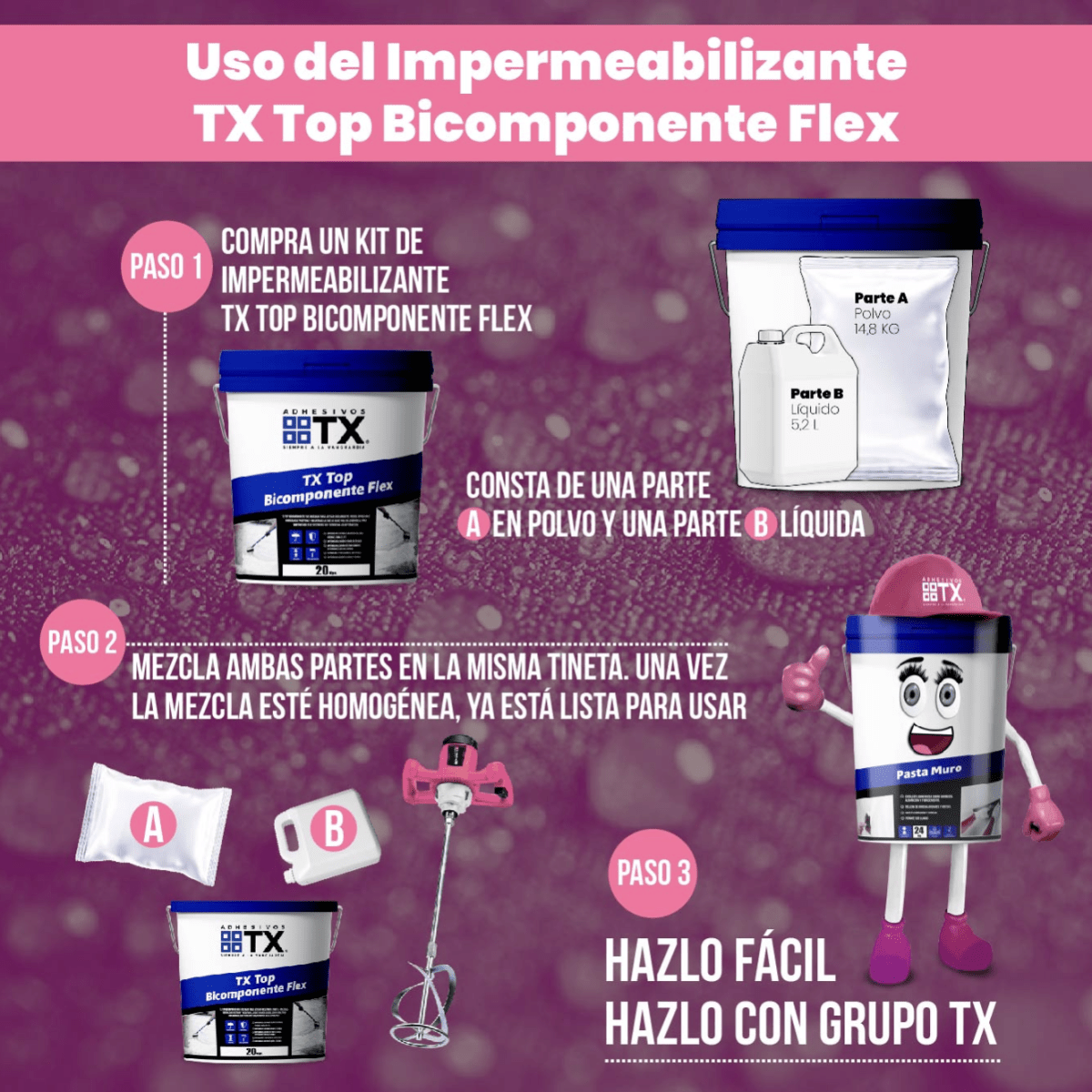 TX-TOP BICOMPONENTE FLEX - 20kg1