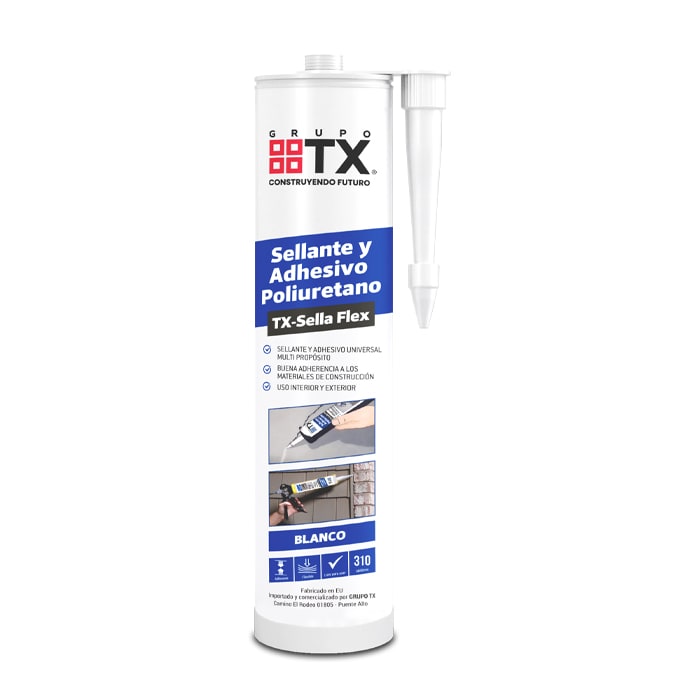 Sellante y Adhesivo Poliuretano Blanco - 310ml1