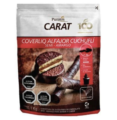 COBERTURA SEMI AMARGA CARAT