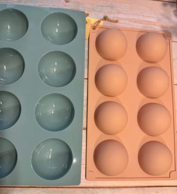 Molde media esfera 6 cm