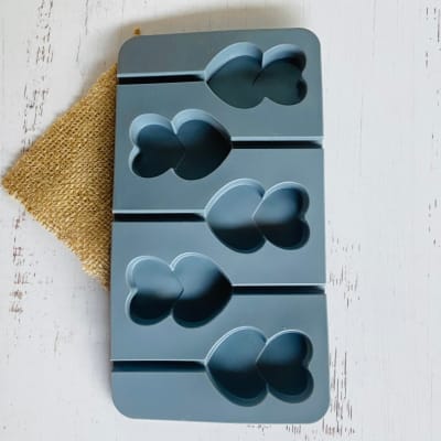 PALETA SILICONA CORAZONES