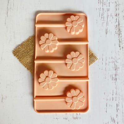 PALETA SILICONA FLORES