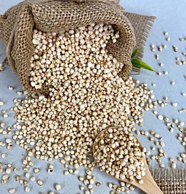 PIPOCAS DE QUINOA CON AZÚCAR