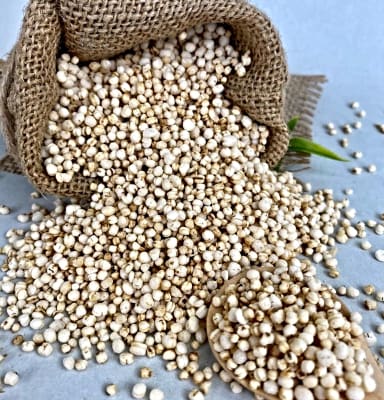 PIPOCAS DE QUINOA CON AZÚCAR