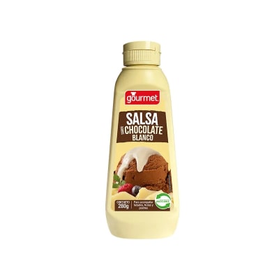 SALSA DE CHOCOLATE BLANCO 280 g