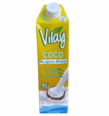 BEBIDA DE COCO SIN ZUCAR 1 LT