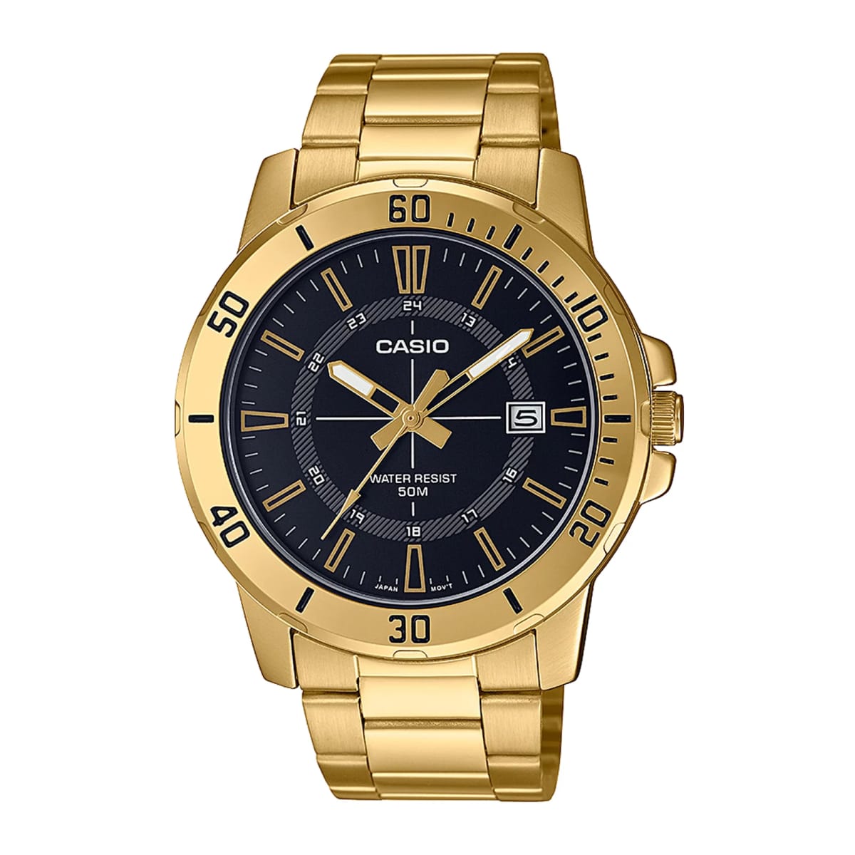 Reloj CASIO Regular MTP-VD01G-1C Acero Hombre Dorado | DH STORE
