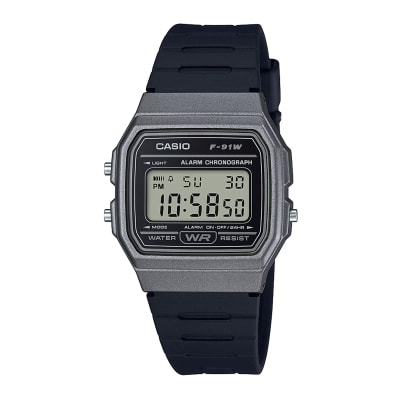 Reloj CASIO Regular F-91WM-1B Resina Juvenil Gris