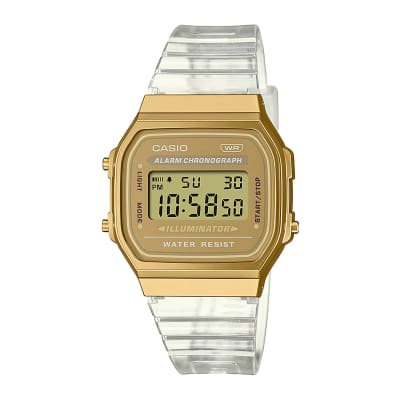 Reloj CASIO Regular A168XESG-9A Resina Mujer Dorado