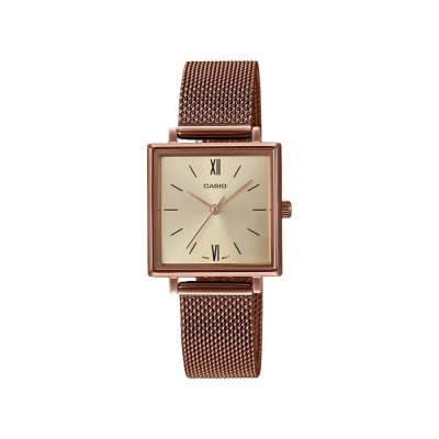Reloj CASIO Regular LTP-E155MR-9B Acero Mujer Oro Rosa