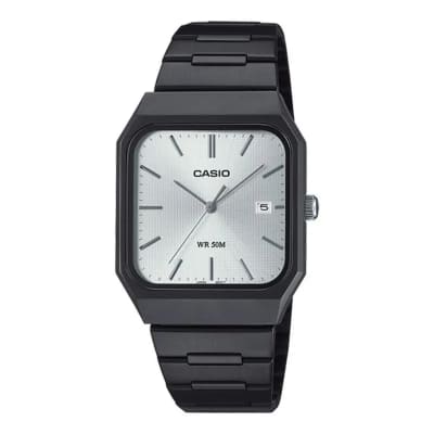 Reloj CASIO Regular MTP-B185B-7A ACERO Hombre Negro