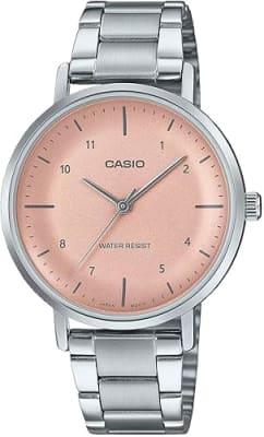 Reloj CASIO Regular LTP-VT03D-4B Acero Mujer  Rosado/Plateado