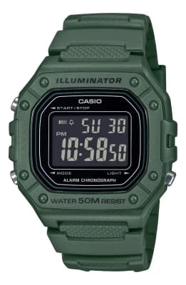 Reloj CASIO Regular W-218H-3B Resina Hombre Verde