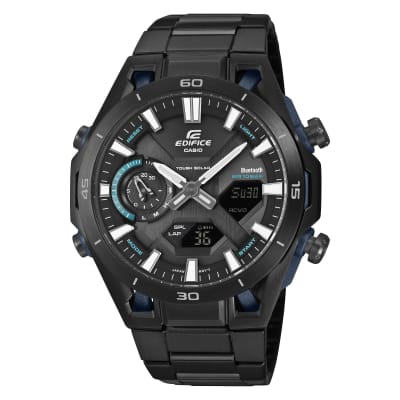 Reloj EDIFICE ECB-2300DC-1A Acero Hombre Negro
