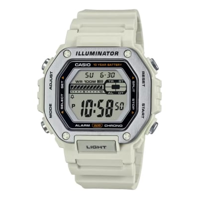 Reloj CASIO Regular MWD-110H-8A Resina Blanco
