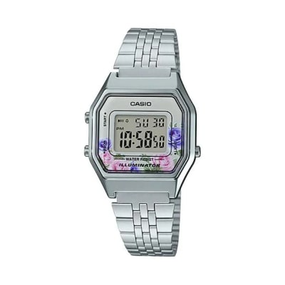 Reloj CASIO Retro LA680WA-4C Acero Mujer Plateado