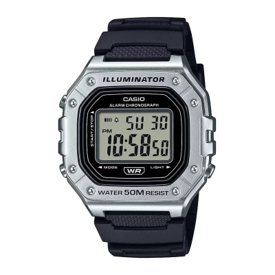 Reloj CASIO Regular W-218HM-7A Resina Hombre Plateado