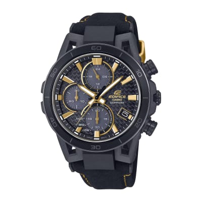 Reloj EDIFICE EFS-S640ZE-1A Carbono/Acero Hombre Negro