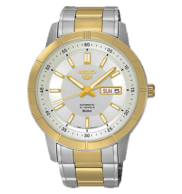 Reloj SEIKO 5 SNKN58K1 Automático Acero Hombre Plateado