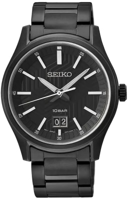 Reloj SEIKO SUR515P1 Cuarzo Acero Hombre Negro