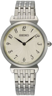 Reloj SEIKO SFQ801P1 Cuarzo Acero Mujer Plateado