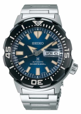 Reloj SEIKO PROSPEX Diver Monster SRPD25K1 Automático Acero Hombre Plateado