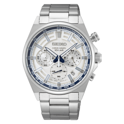 Reloj SEIKO Chronograph SSB395P1 Acero Hombre Plateado