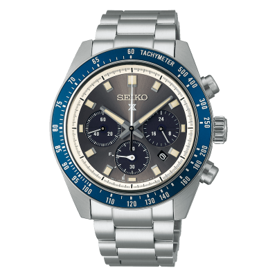 Reloj SEIKO PROSPEX Speedtimer Solar Chronograph SSC939P1 Acero Hombre Plateado