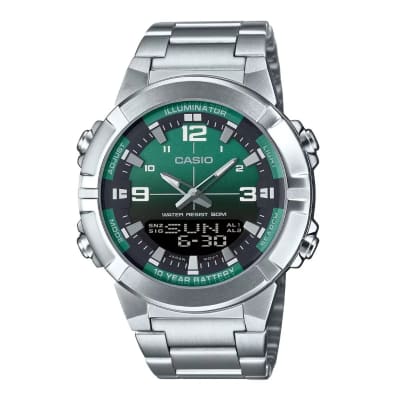 Reloj CASIO Regular AMW-870DA-3A ACERO Hombre Plateado