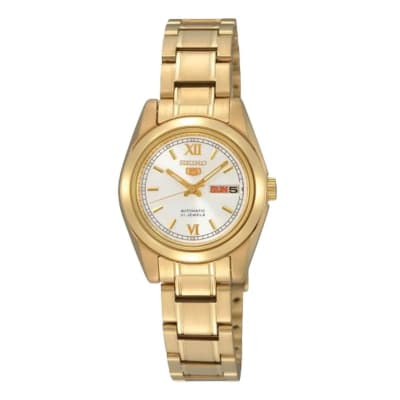 Reloj SEIKO 5 SYMK30K1 Automático Acero Mujer Dorado