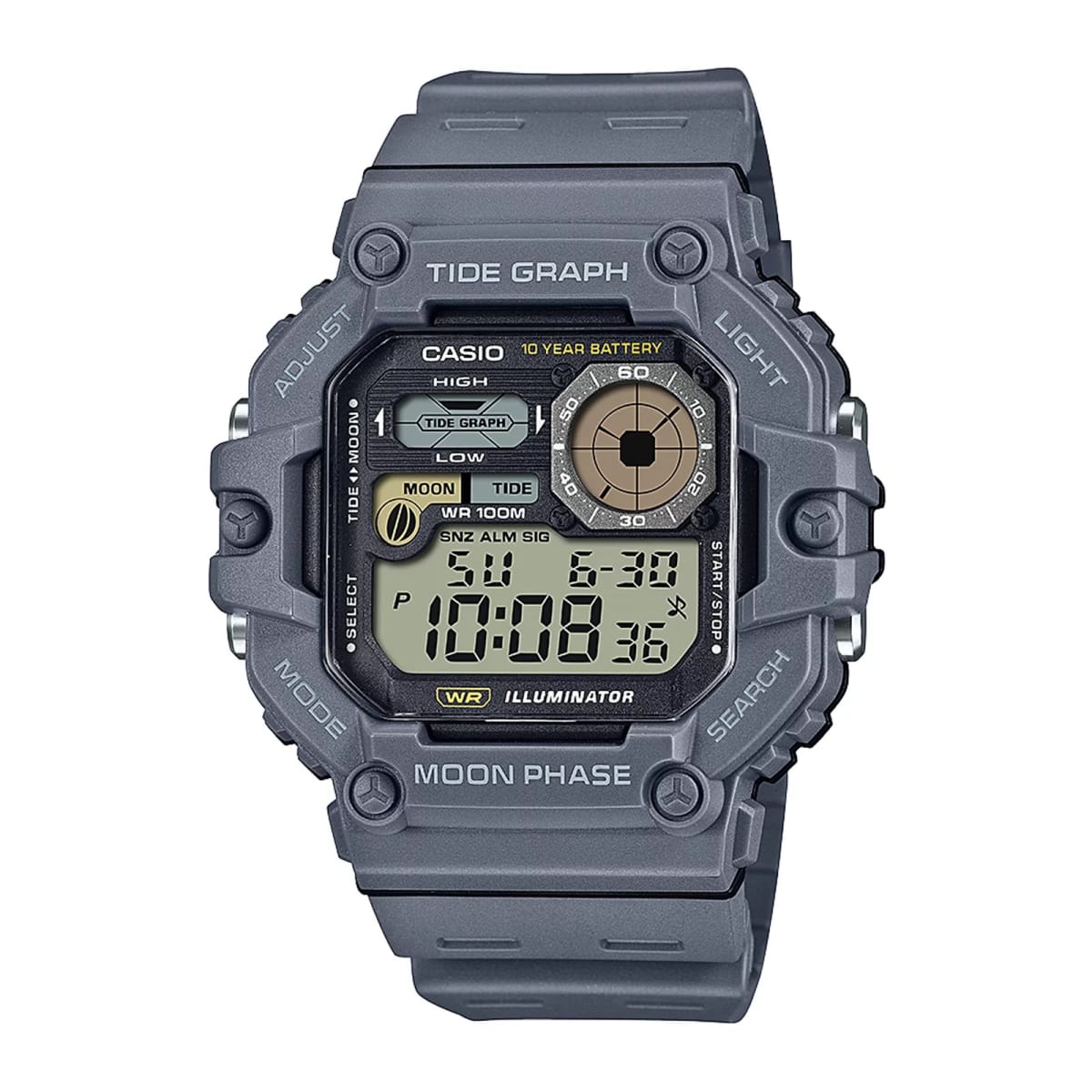 Reloj CASIO Regular WS-1700H-8A Resina Hombre Gris1