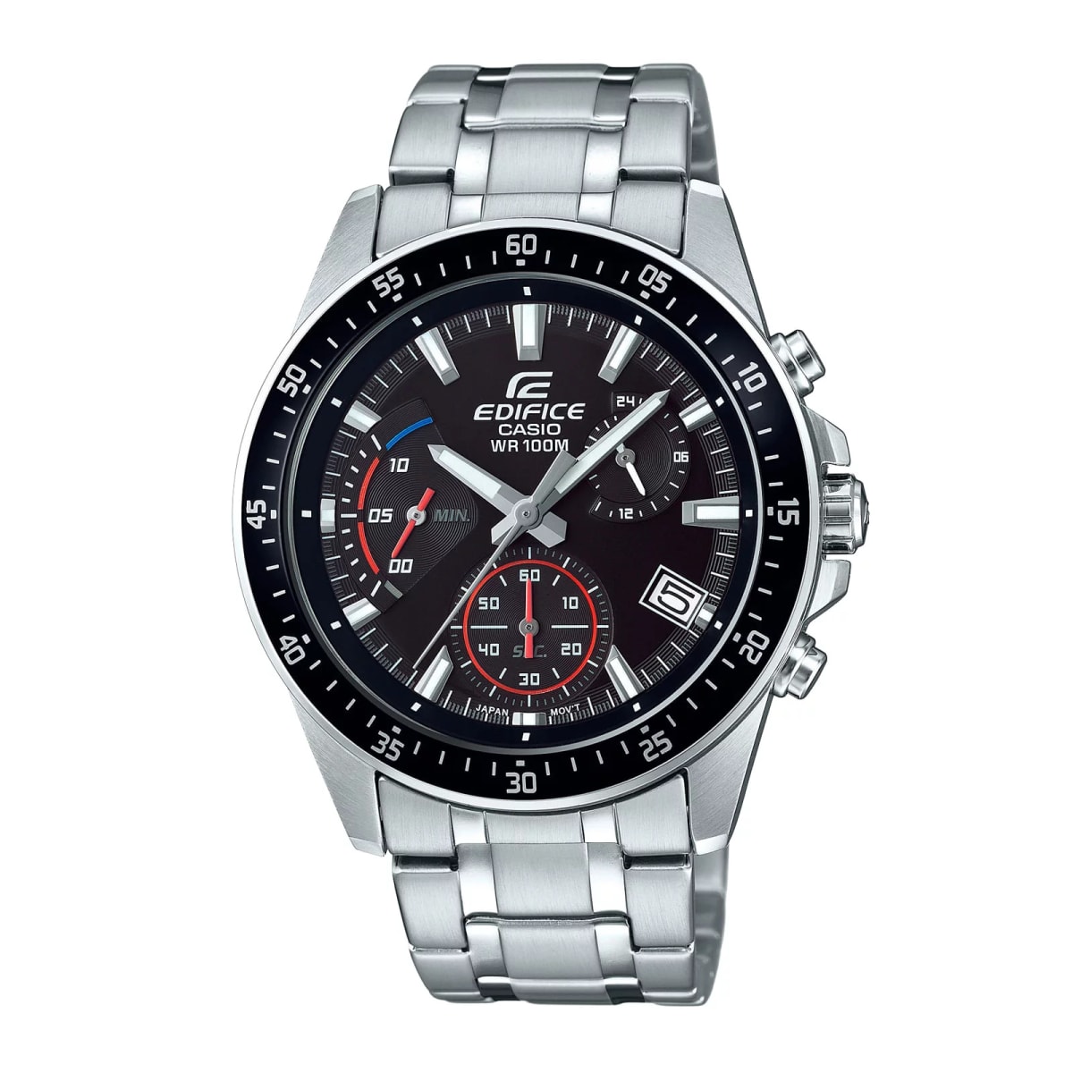 Reloj EDIFICE EFV-540D-1A Acero Hombre Plateado1