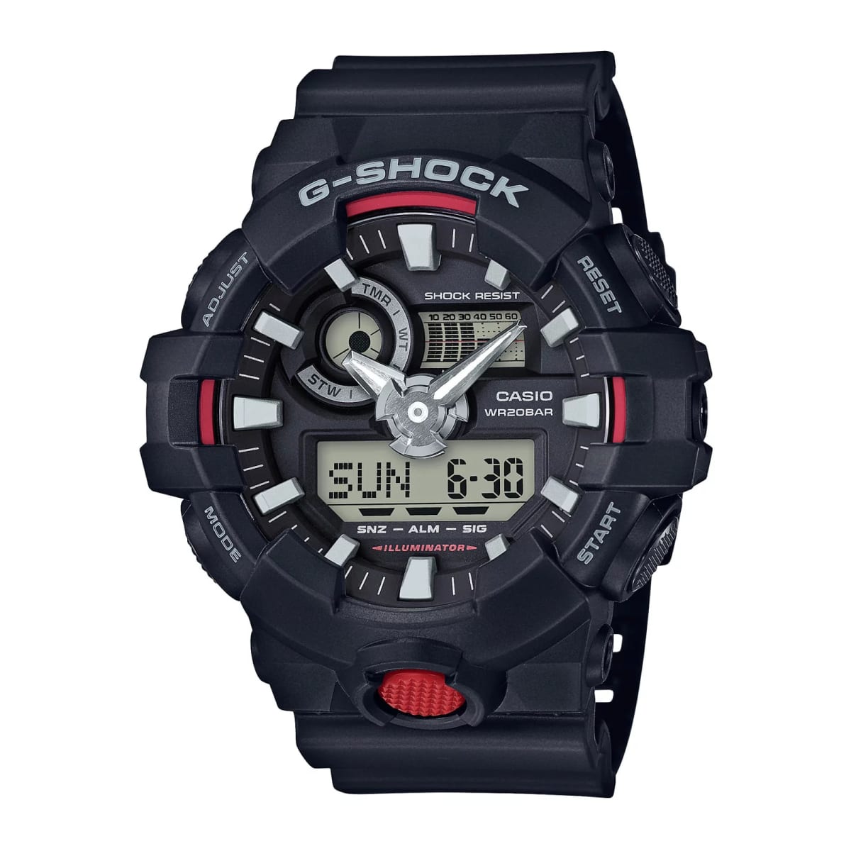 Reloj G-SHOCK GA-700-1A Resina Hombre Negro1