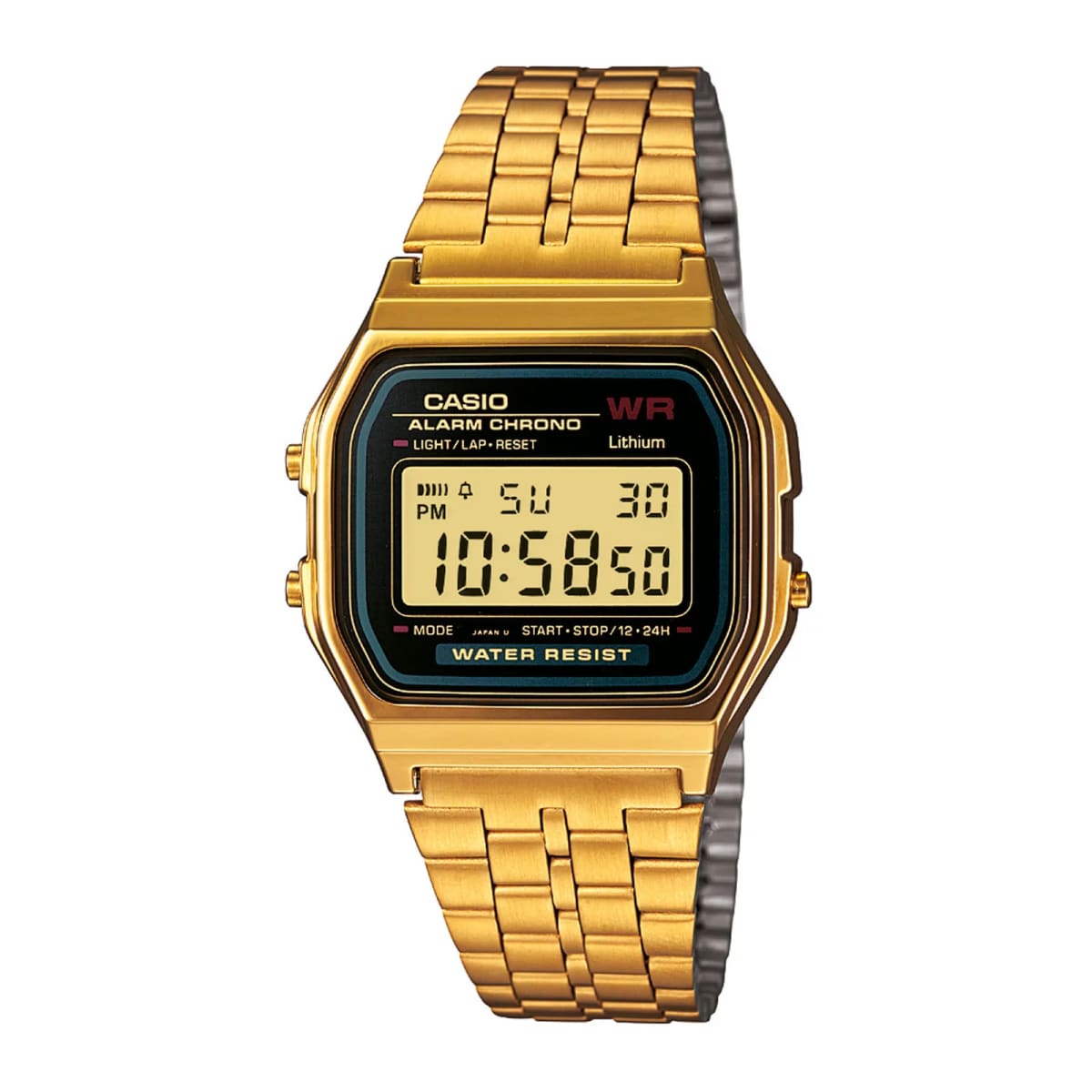 Reloj CASIO Retro A159WGEA-1D Resina Unisex Dorado1