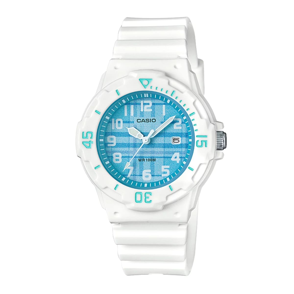 Reloj CASIO Regular LRW-200H-2C Resina Juvenil Blanco1