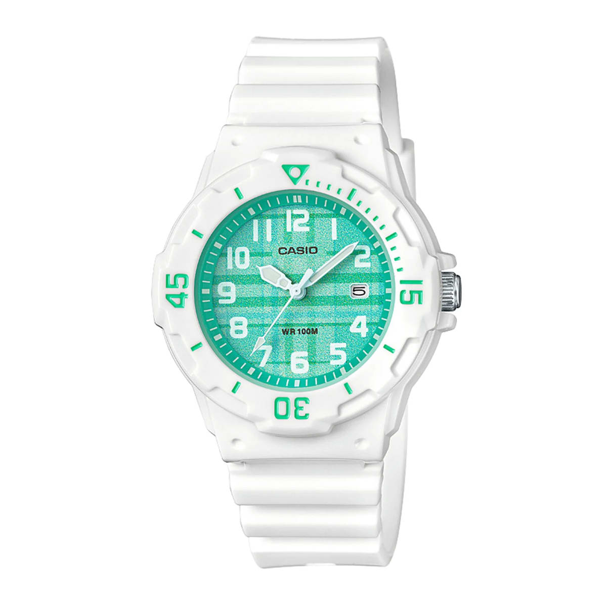 Reloj CASIO Regular LRW-200H-3C Resina Juvenil Blanco1
