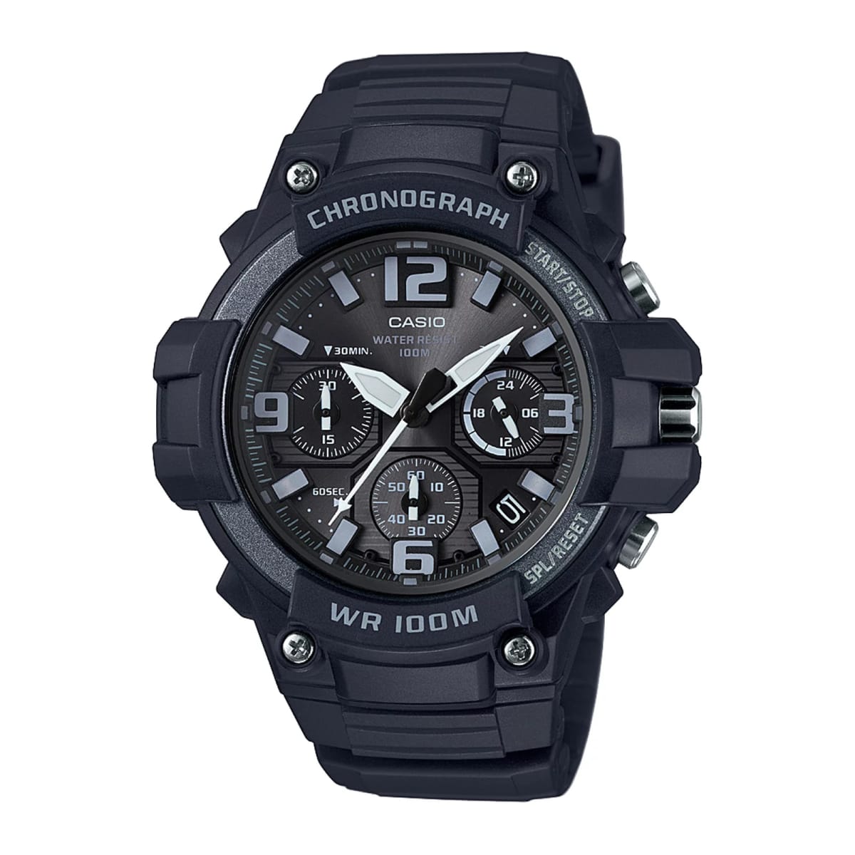Reloj CASIO Regular MCW-100H-1A3 Resina Juvenil Negro1
