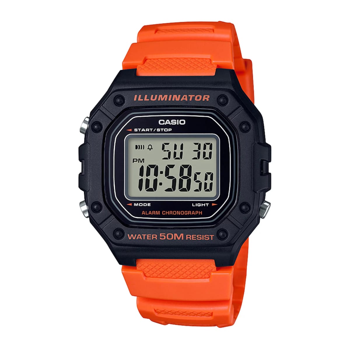 Reloj CASIO Regular W-218H-4B2 Resina Hombre Negro4