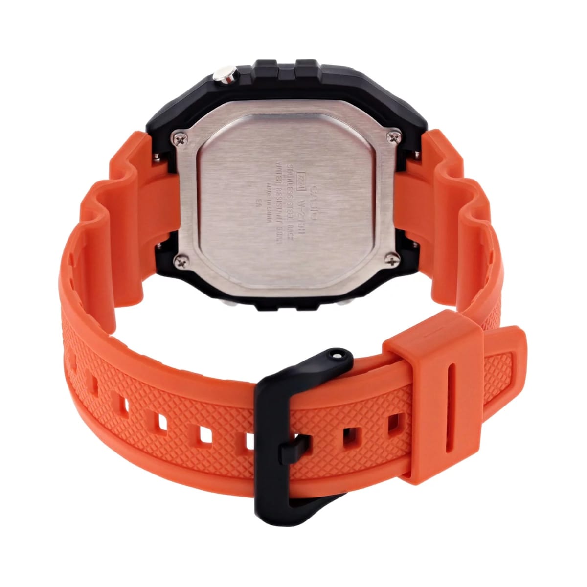 Reloj CASIO Regular W-218H-4B2 Resina Hombre Negro2