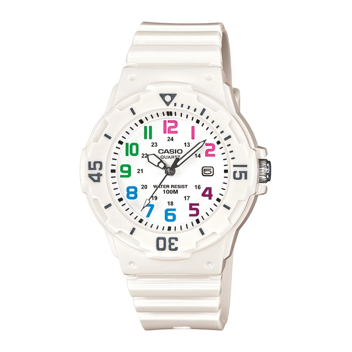 Reloj CASIO Regular LRW-200H-7B Resina Juvenil Blanco1