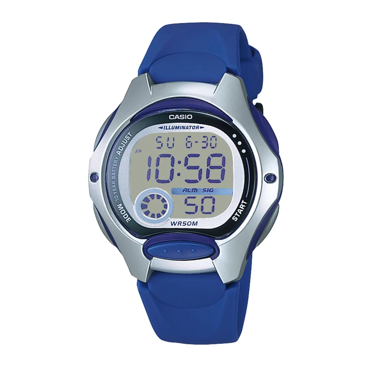 Reloj CASIO Regular LW-200-2A Resina Juvenil Azul1