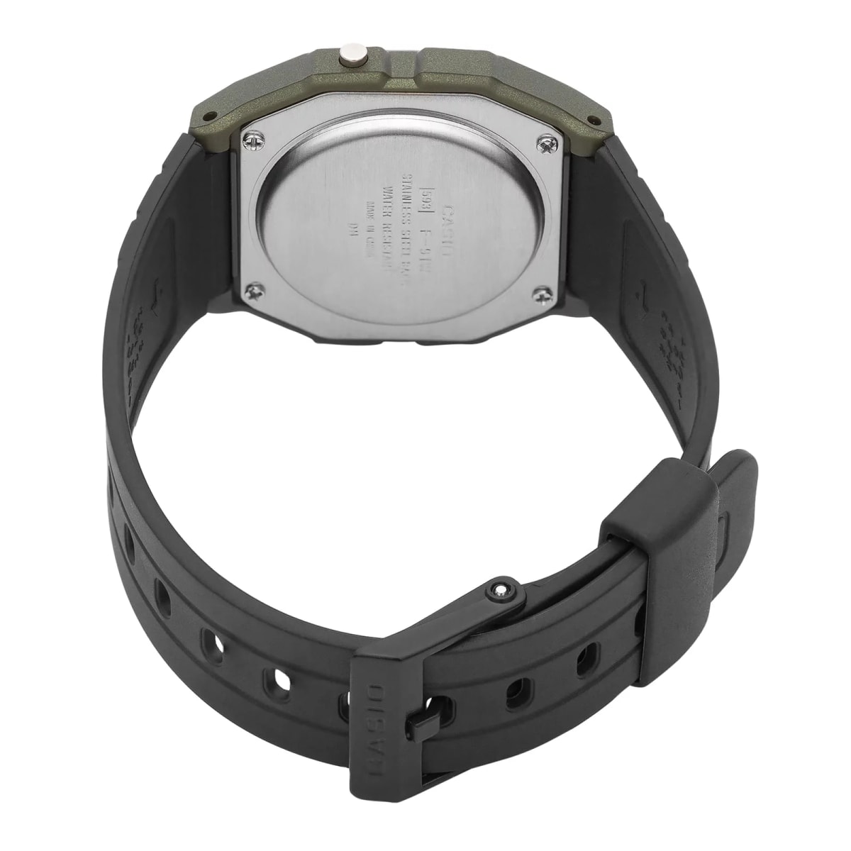 Reloj CASIO Regular F-91WM-3A Resina Juvenil Verde3