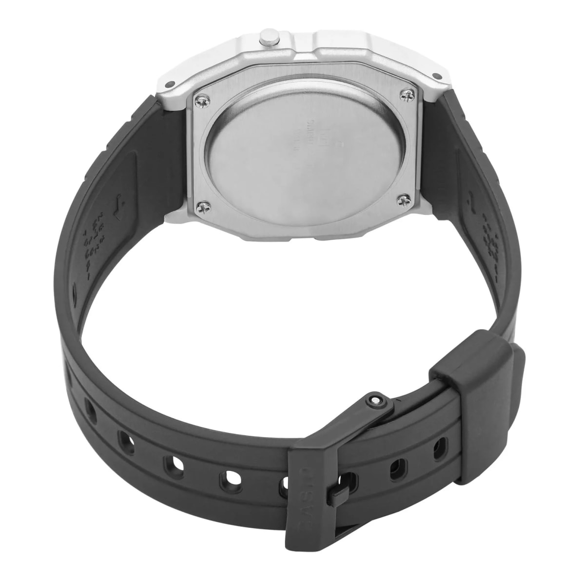 Reloj CASIO Regular F-91WM-7A Resina Juvenil Plateado3