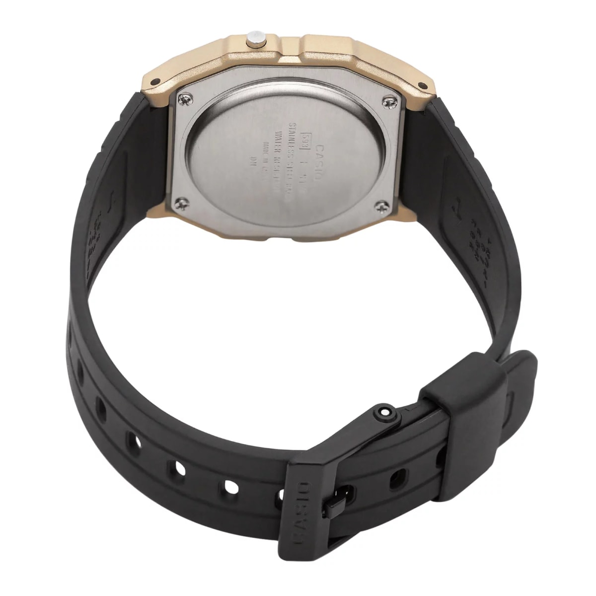 Reloj CASIO Regular F-91WM-9A Resina Juvenil Dorado3