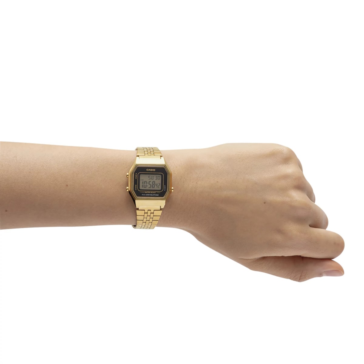 Reloj CASIO Retro LA680WGA-1D Acero Mujer Dorado4