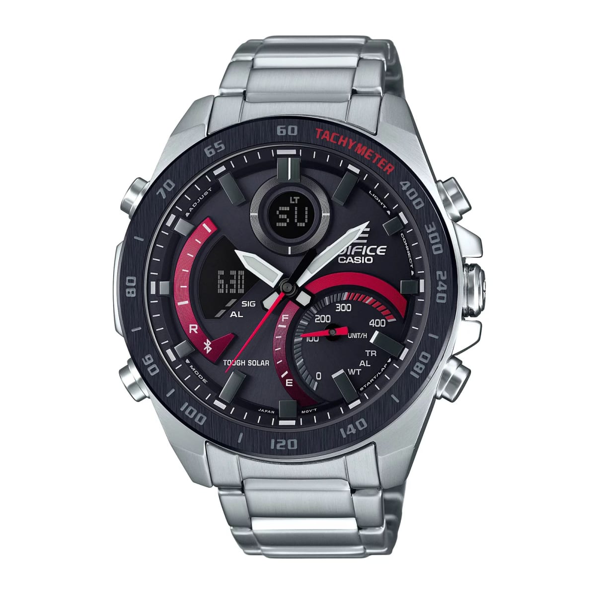 Reloj EDIFICE ECB-900DB-1A Acero Hombre Plateado1