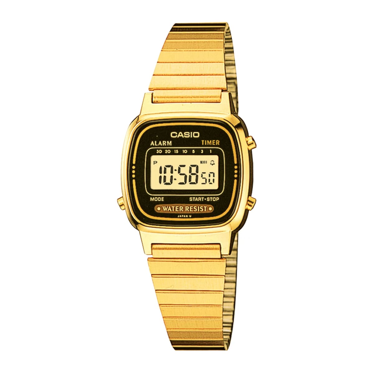 Reloj CASIO Retro LA670WGA-1D Resina Mujer Dorado1