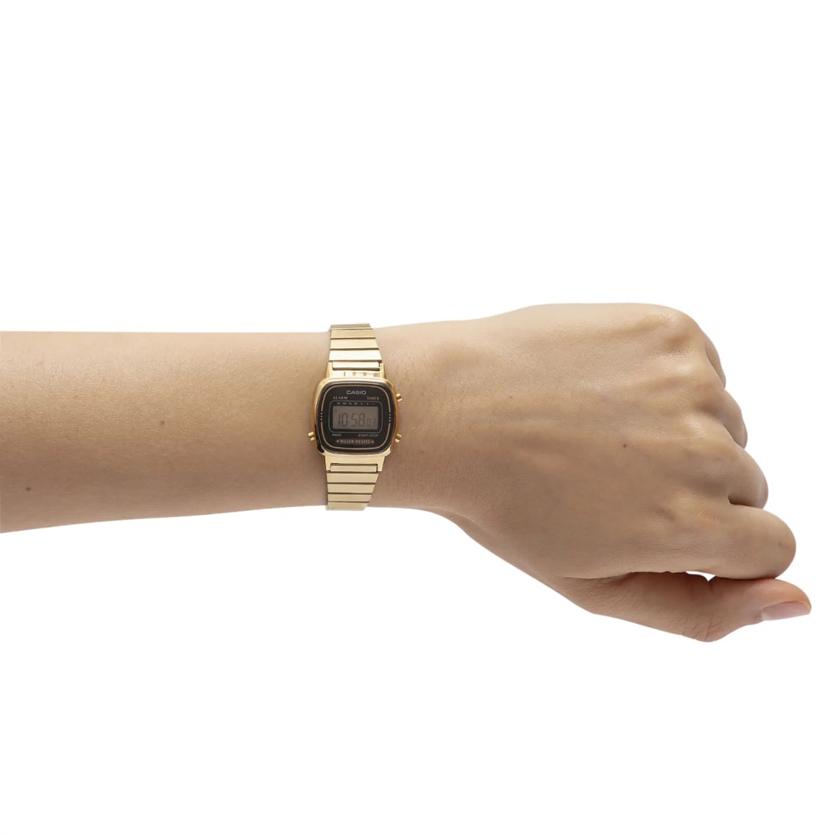 Reloj CASIO Retro LA670WGA-1D Resina Mujer Dorado4