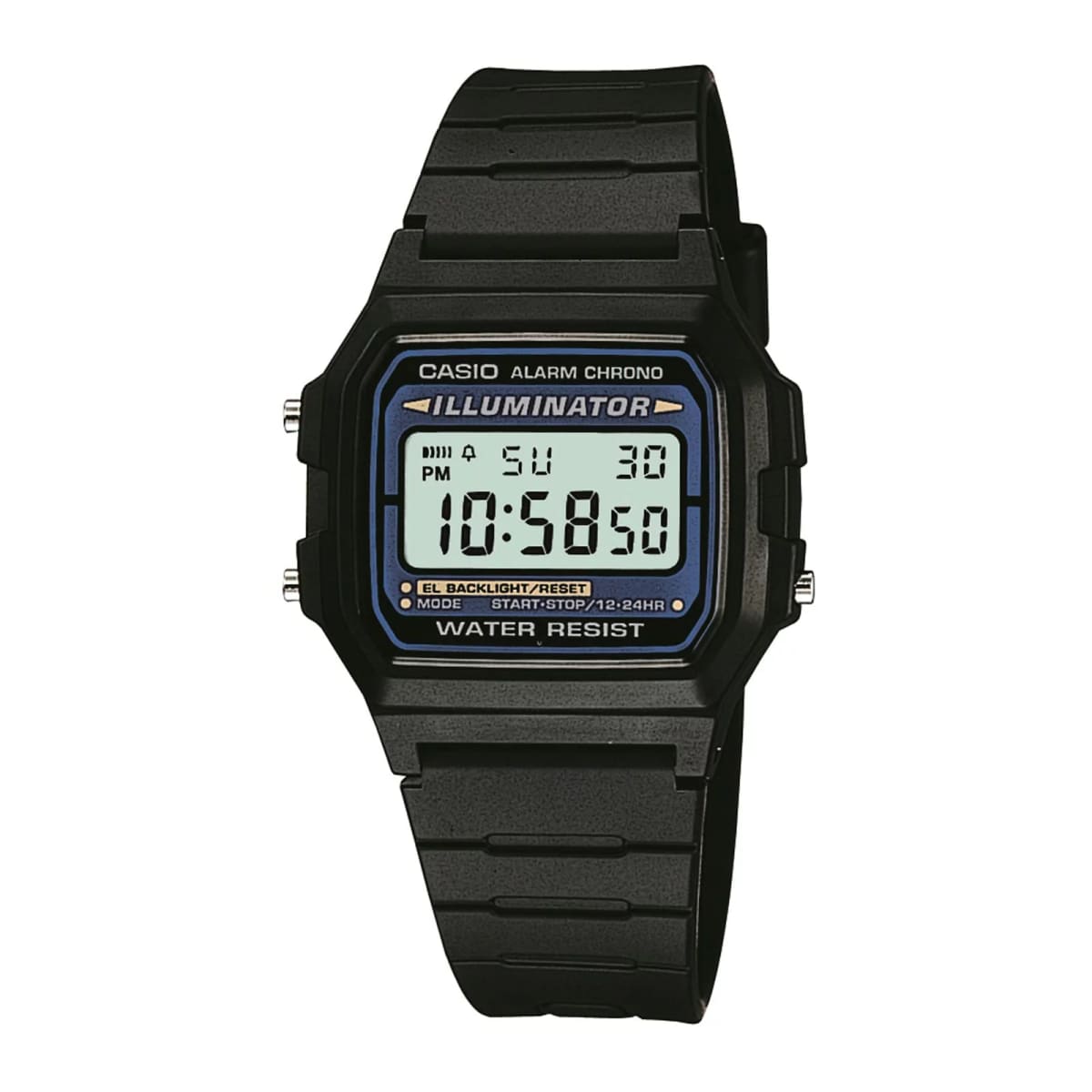 Reloj CASIO Regular F-105W-1A Resina Hombre Negro1